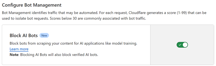Bot Management Cloudflare