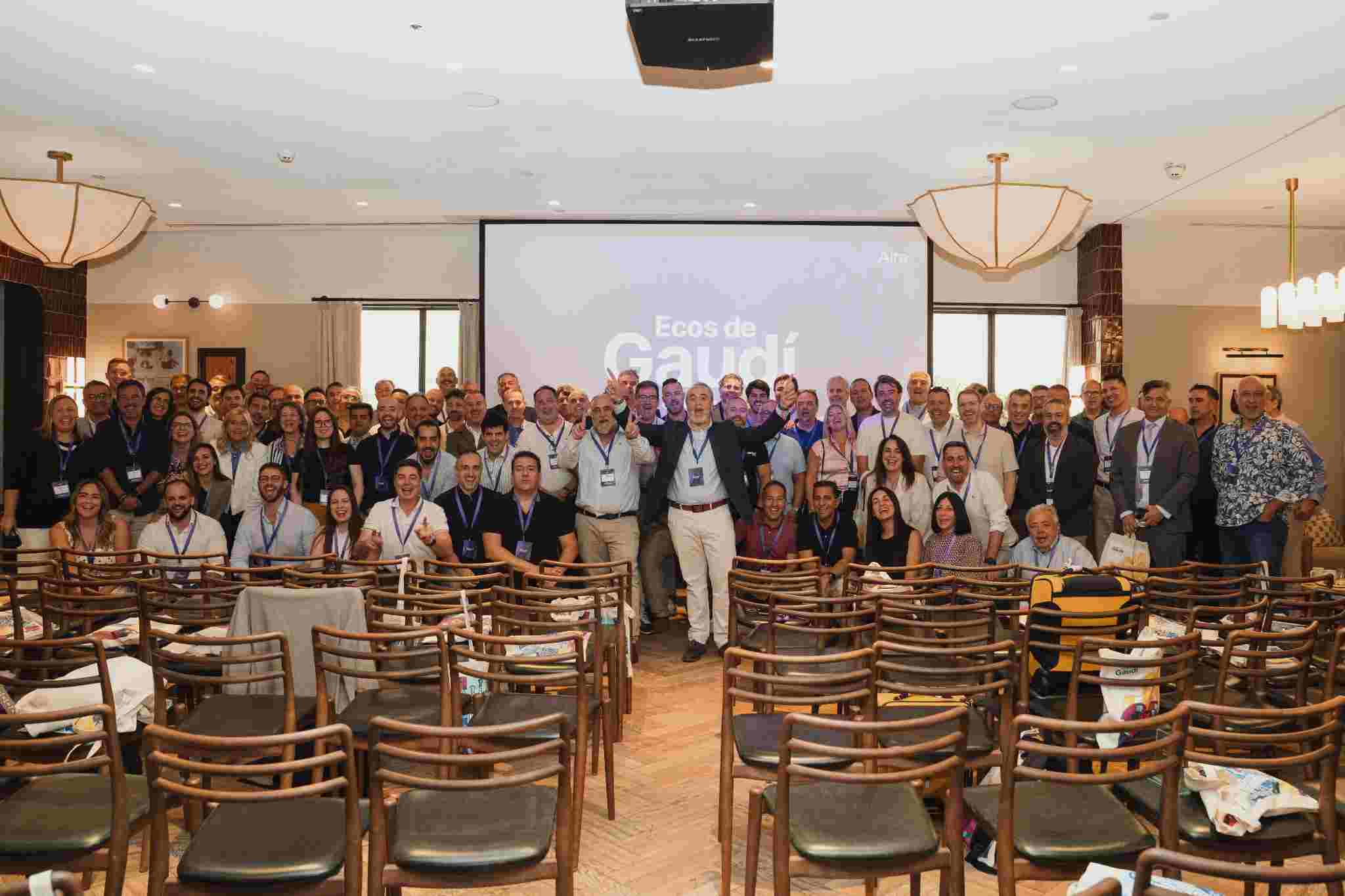 Foto de todos los partners de Aire del Evento Canal SME.